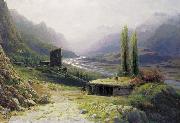 unknow artist Kavkaz Landscape Spain oil painting artist